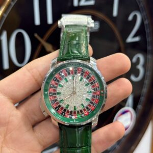 Jacob&Co Casiono Watch Replica in Black Color Full Green