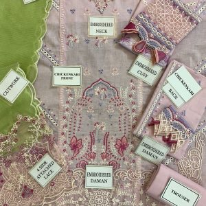 QALAMKAR LUXURY LAWN CHICKEN KARI COLLECTION 