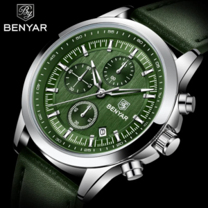 Benyar BY 5210 Ultrachron Green Colour Watch