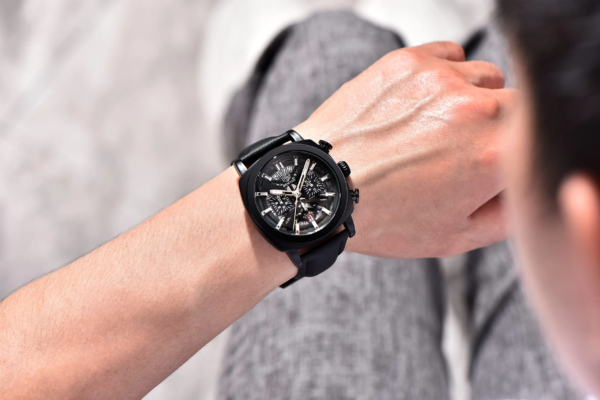 Benyar By 5205 Fusion Chrono Watch in Black colour by Shop2door.com.pk