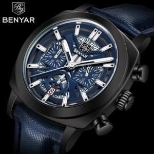 Benyar By 5205 Fusion Chrono Watch in Black colour by Shop2door.com.pk