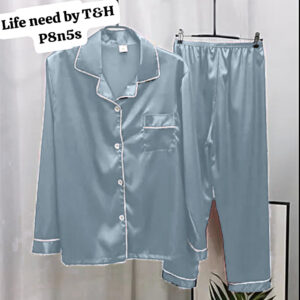 2-Piece Silk Night Suit | Luxury China Silk Nightwear for Women