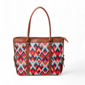 Floral Pattern Colorful Tote Bag for Women | Floral Tote Bags Price in Pakistan – Shop2Door