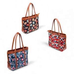 Floral Pattern Colorful Tote Bag for Women | Floral Tote Bags Price in Pakistan – Shop2Door