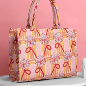 Floral Pattern Colorful Tote Bag for Women | Floral Tote Bags Price in Pakistan – Shop2Door