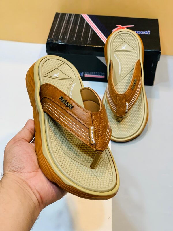 X Touch Soft Sole Men’s Slipper – Medicated Chapal for Daily Comfort