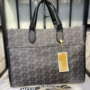 MICHAEL KORS Gigi Large Empire Signature Logo Tote Bag