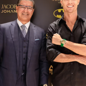Shop CR7 Replica Watch by Jacob & Co in Pakistan. Premium Cristiano Ronaldo inspired watch, master copy edition, with bold design & luxury packaging.