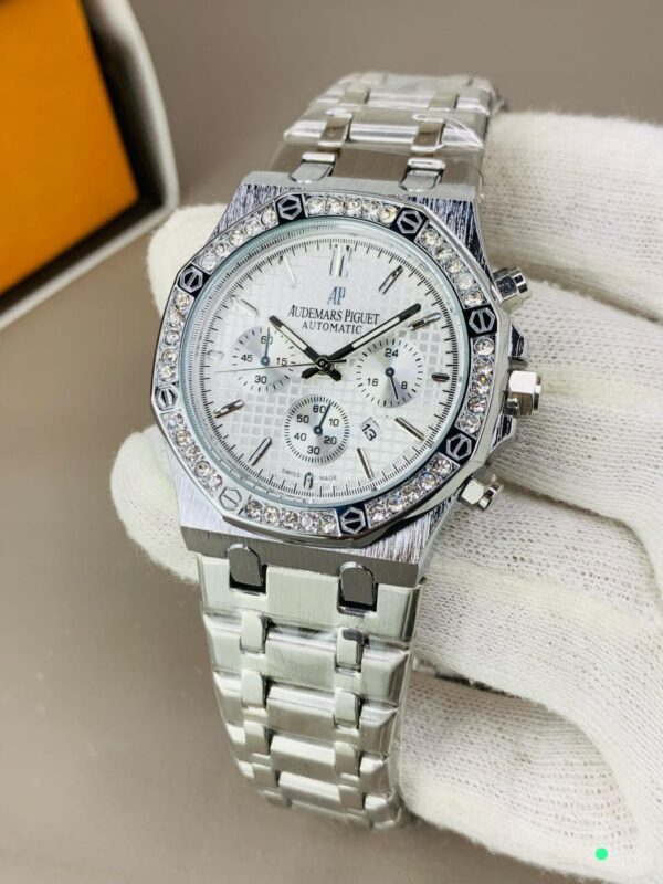 AP Diamonds Bezel Watch – Master Copy