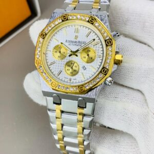 AP Diamonds Bezel Watch – Master Copy