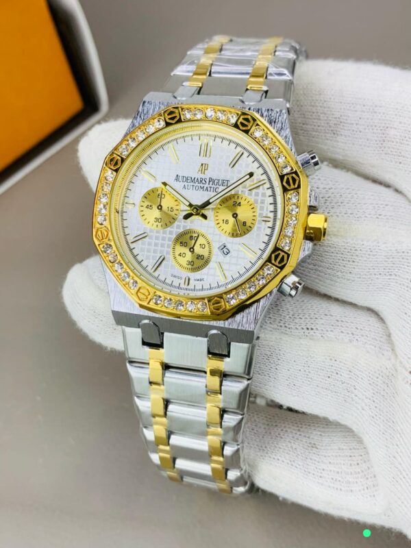 AP Diamonds Bezel Watch – Master Copy