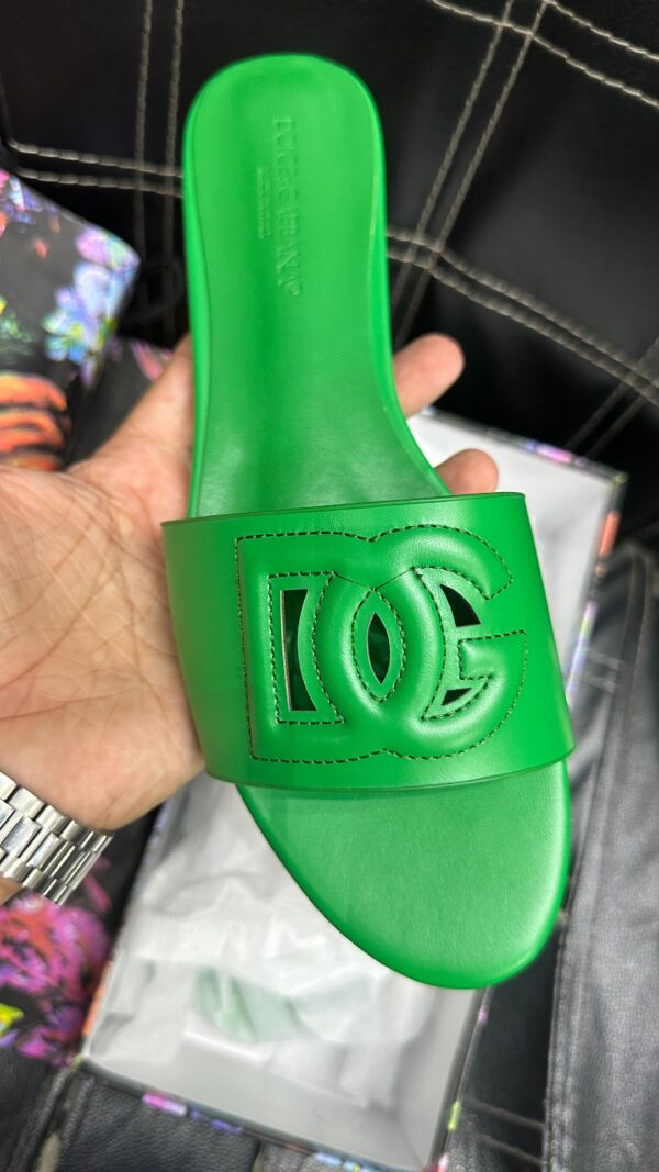 Dolce & Gabbana Black & Green Slipper Price in Pakistan