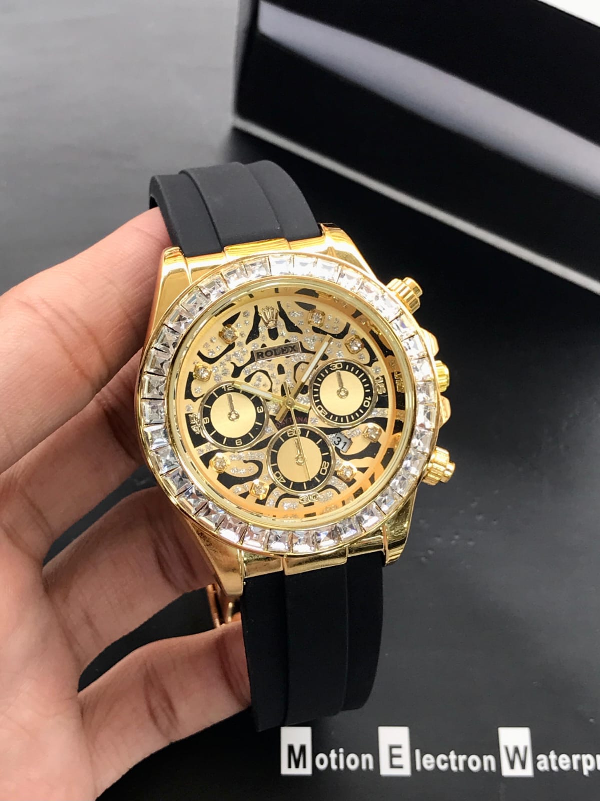 Rolex Yacht Master Stone Dial Watch for Men