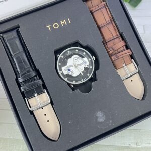 Buy TOMI Face Gear Model Watch in Pakistan with dual straps