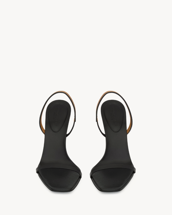 Slingback Sandals with Cassandre Heel