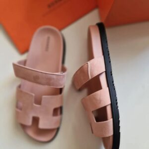 Hermès Chypre Stone Embellished Sandals – Glamour in Every Step