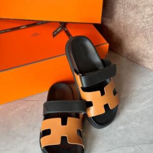 Hermès Chypre Stone Embellished Sandals – Glamour in Every Step