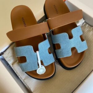 Hermès Chypre Stone Embellished Sandals – Glamour in Every Step