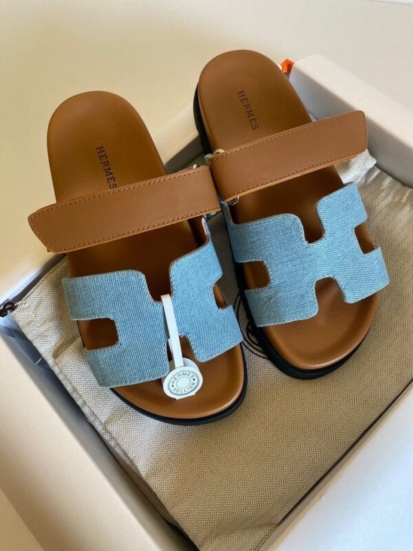 Hermès Chypre Stone Embellished Sandals – Glamour in Every Step