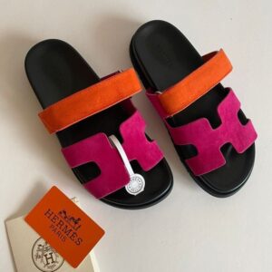 Hermès Chypre Stone Embellished Sandals – Glamour in Every Step