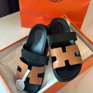 Hermès Chypre Stone Embellished Sandals – Glamour in Every Step