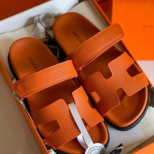 Hermès Chypre Stone Embellished Sandals – Glamour in Every Step