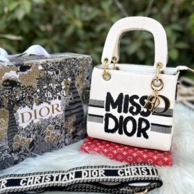 MISS DIOR Master Quality Handbag – With Brand Belt, Keychain & Dustbag with Shop2Door Store