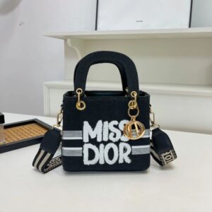 MISS DIOR Master Quality Handbag – With Brand Belt, Keychain & Dustbag with Shop2Door Store
