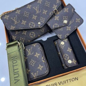 Louis Vuitton 4 Pcs Crossbody Bag Set by Shop2Door Store