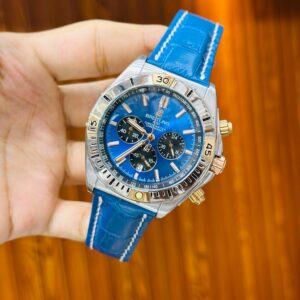 ⌚ BREITLING Master Copy Watch – Chronograph Working | Leather Strap