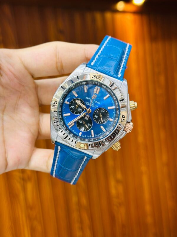 ⌚ BREITLING Master Copy Watch – Chronograph Working | Leather Strap
