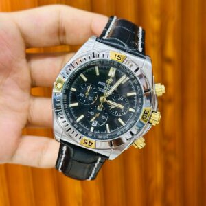 Breitling Chronograph Watch – Master Copy with Leather Strap | Shop2Door Pakistan
