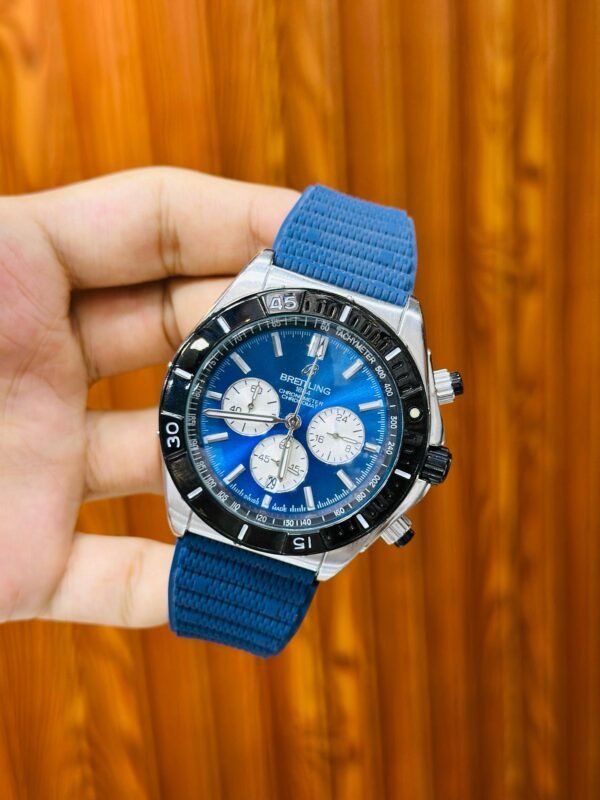 Breitling Chronograph Watch – Master Copy with Leather Strap | Shop2Door Pakistan