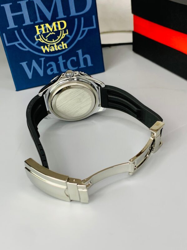 Rolex Yacht-Master Master Copy Watch – New Model with Big Case & Silicone Strap