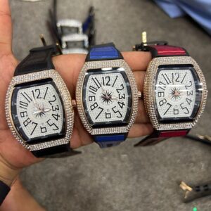 Franck Muller-Inspired Square Diamond Style Watch – For Gents | Master Quality