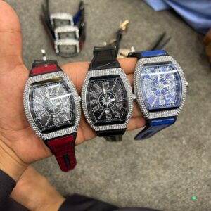 Franck Muller-Inspired Square Diamond Style Watch – For Gents | Master Quality