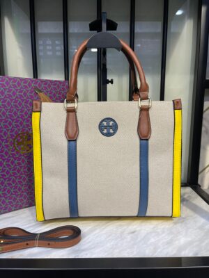 👜 Tory Burch Canvas Tote Bag – Master Copy | Premium TB Style with Detachable Strap