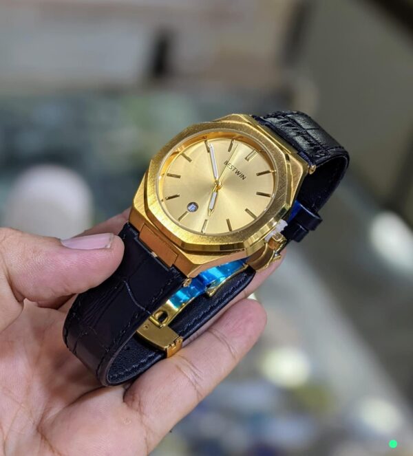 BESTWIN Strap Watch – New Model with Date Working | Premium Finish