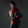 Special Bike Rider LED Backpack – Digital Display, App-Controlled | Shop2Door Pakistan
