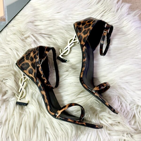 YSL Leopard Print Heel – Tiger Style Premium Master Copy High Heel for Women in Pakistan