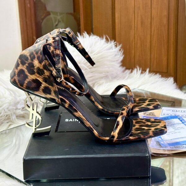 YSL Leopard Print Heel – Tiger Style Premium Master Copy High Heel for Women in Pakistan