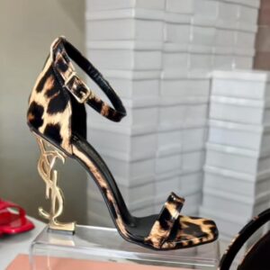 YSL Leopard Print Heel – Tiger Style Premium Master Copy High Heel for Women in Pakistan