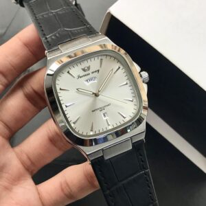 SUCCESS WAY Original Watch for Men – Premium Square Dial Leather Watch in Pakistan