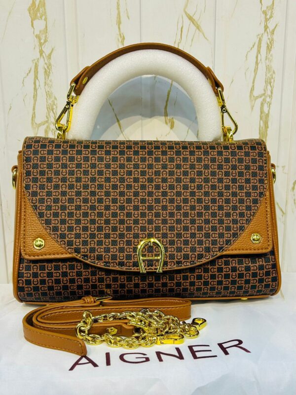 "AIGNER New Model Master Copy Bag – High Quality Replica with 4 Colors in Pakistan"