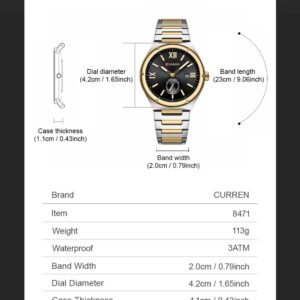 Curren Original Watch for Men in Pakistan Shop2Door Store.
