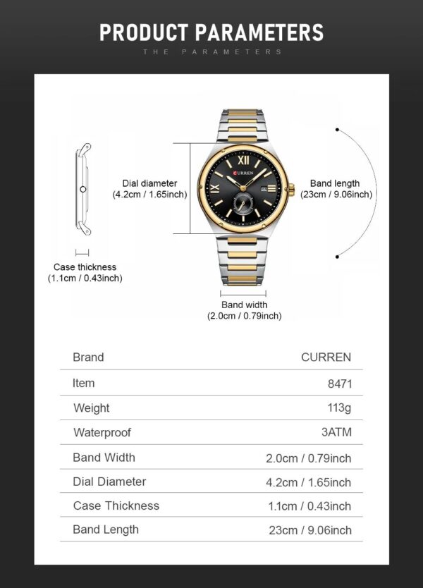 Curren Original Watch for Men in Pakistan Shop2Door Store.