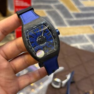 Franck Muller Replica Watch | 1:1 Master Copy Automatic Watch in Pakistan | Sapphire Glass & Carbon Body by Shop2Door store