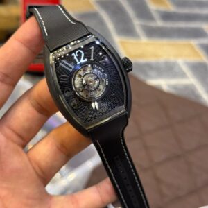 Franck Muller Replica Watch | 1:1 Master Copy Automatic Watch in Pakistan | Sapphire Glass & Carbon Body by Shop2Door store