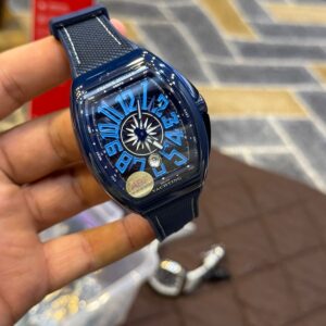 Franck Muller Replica Watch | 1:1 Master Copy Automatic Watch in Pakistan | Sapphire Glass & Carbon Body by Shop2Door store