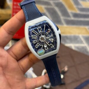 Franck Muller Replica Watch | 1:1 Master Copy Automatic Watch in Pakistan | Sapphire Glass & Carbon Body by Shop2Door store